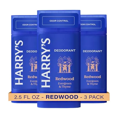 Harry's Aluminum Free Deodorant stick in Redwood scent