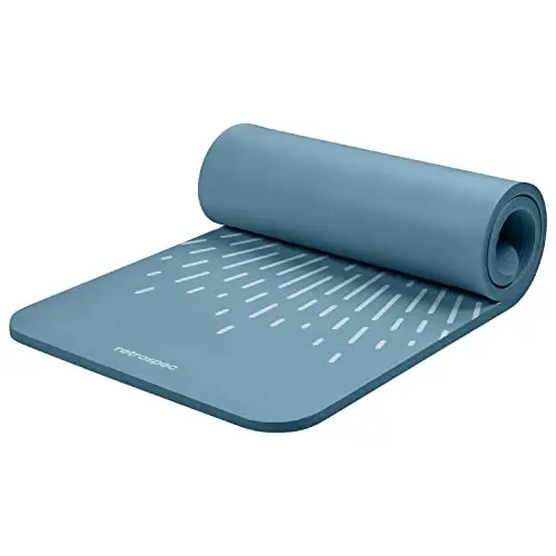 Retrospec Solana Yoga Mat in blue mist color