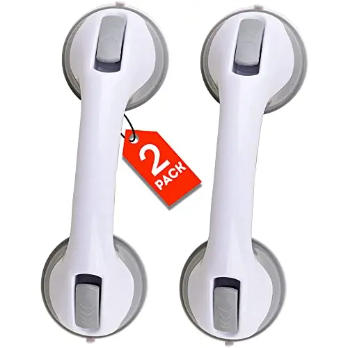 ZALIK gray plastic suction grab bars