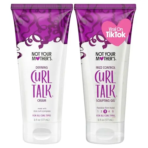 Not Your Mother's Curl Talk sculpting gel and defining cream 2-pack