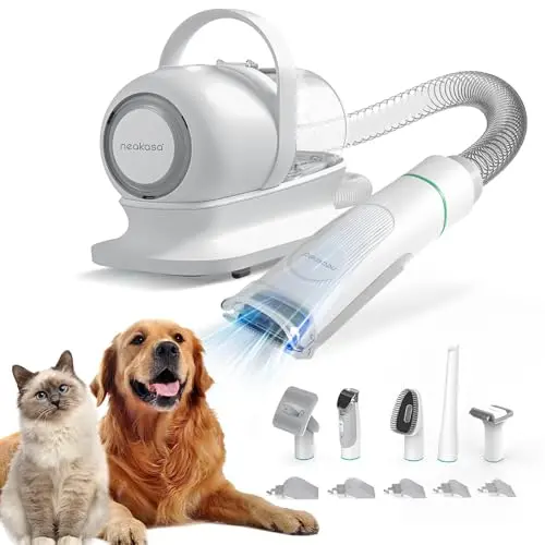 NEABOT Neakasa P1 Pro pet grooming kit with vacuum suction for poodles