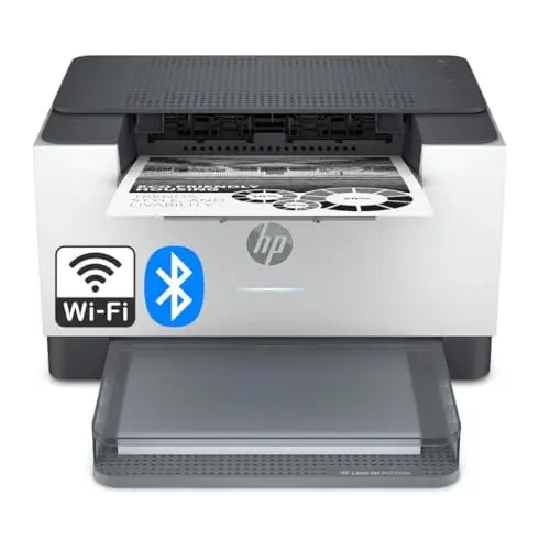 HP LaserJet M209dw wireless black and white laser printer