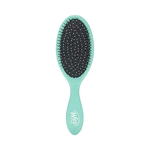 Wet Brush Original Detangler hairbrush for thick hair with blue handle