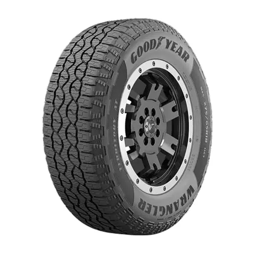 Goodyear Wrangler Territory AT tire on light truck