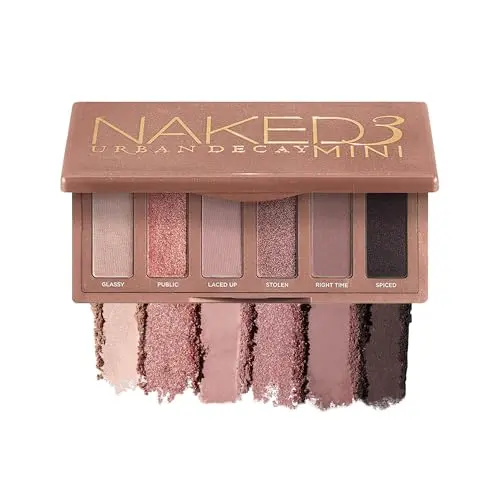 URBAN DECAY Naked 3 Mini eyeshadow palette with rosy neutral shades