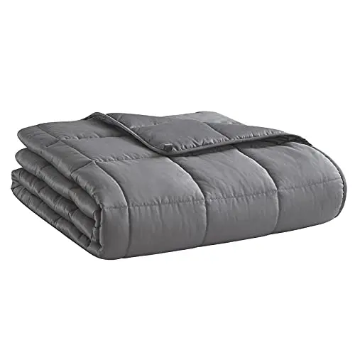 L'AGRATY weighted blanket with cooling glass beads