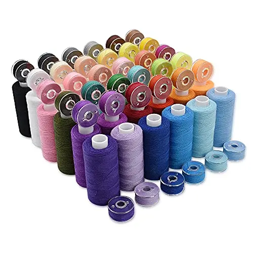 HDST-HOME sewing thread set with 36 colors and prewound bobbins