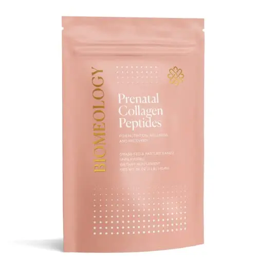 Biomeology prenatal collagen peptides protein powder unflavored