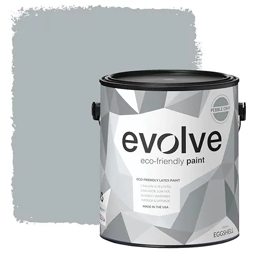 EVOLVE Paint and Primer in pebble gray for interior and exterior use
