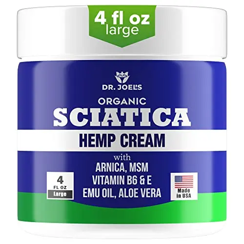 Dr. Joel's sciatica cream jar