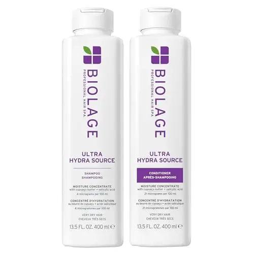 Biolage Ultra Hydra Source shampoo and conditioner set for very dry hair