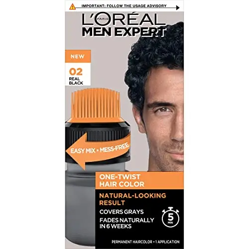 L'Oreal Paris Men Expert One Twist Real Black hair dye