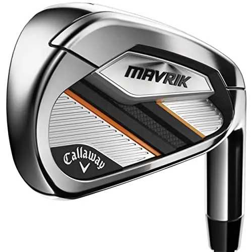 Callaway MAVRIK 22 golf iron set with black finish