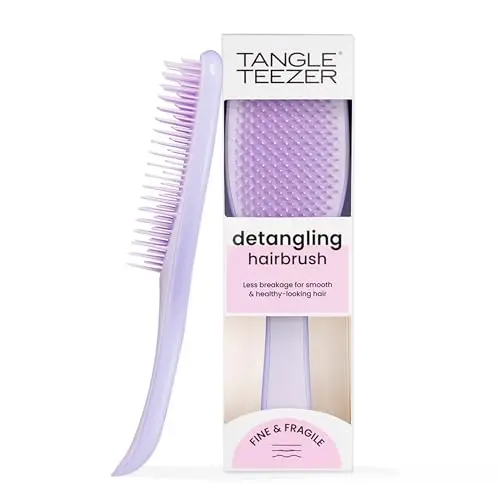 Tangle Teezer Fine & Fragile detangler brush in Hypnotic Heather color