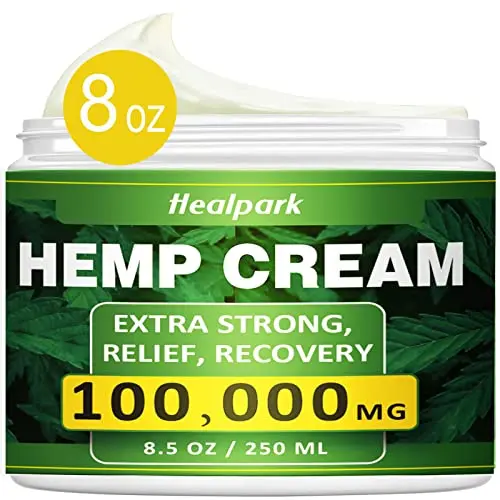Healpark natural hemp cream for joints and muscles