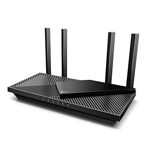 TP-Link Archer AX55 WiFi 6 router with external antennas