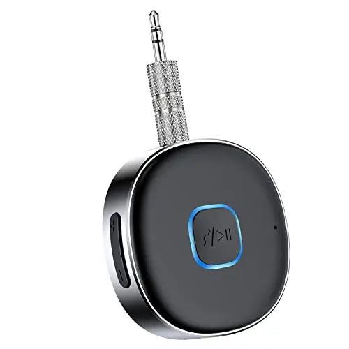 LAICOMEIN compact Bluetooth aux receiver for car