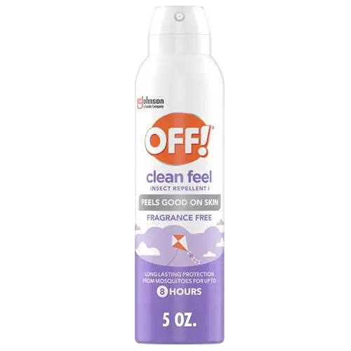OFF! Clean Feel insect repellent aerosol can