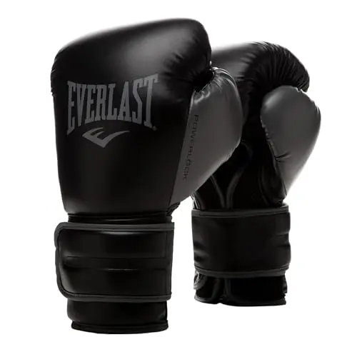 Everlast Powerlock 2 boxing gloves with triple-layer foam and mesh ventilation