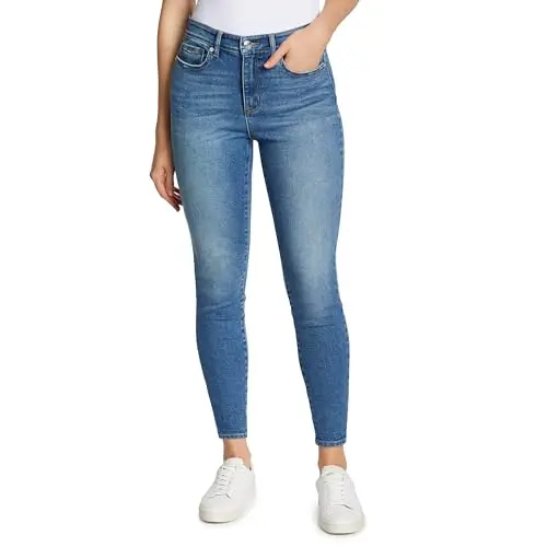 Nine West High Rise Perfect Skinny Jeans showing versatile fit