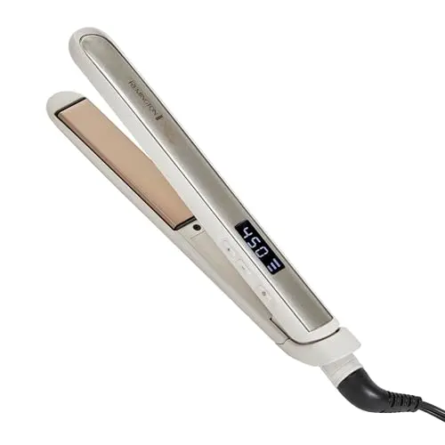 Remington Shine Therapy hair straightener with ceramic plates infused with argan oil and keratin