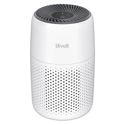 LEVOIT Core Mini-P small white air purifier for desktop use