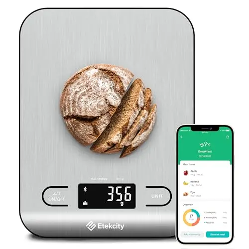 Etekcity choice smart nutrition scale with large LCD display