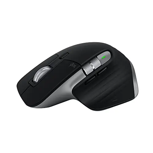 Logitech MX Master 3S wireless mouse in space grey for Mac