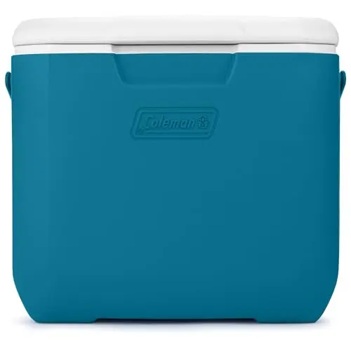 Coleman Chiller 30-quart blue portable cooler with large handle