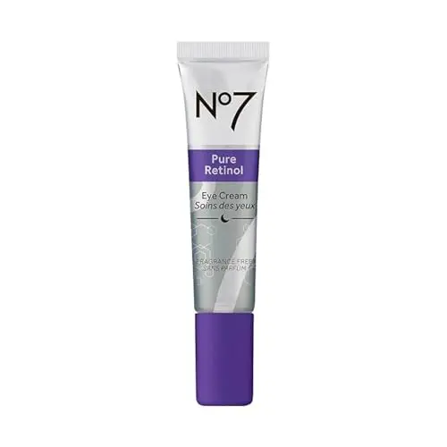 No7 Pure Retinol Eye Cream in elegant packaging