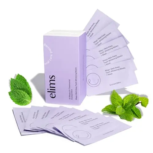 ELIMS dissolving teeth whitening strips for sensitive teeth