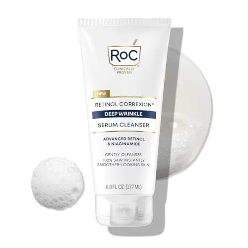 RoC Retinol Correxion Deep Wrinkle Cleanser product image