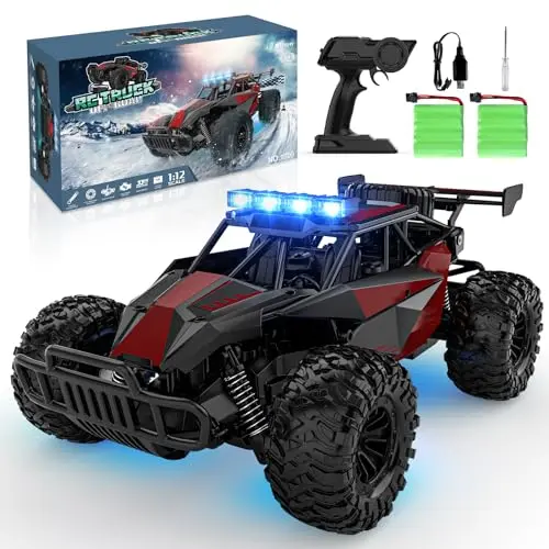 BLUEJAY 1:12 scale RC monster truck with LED headlights