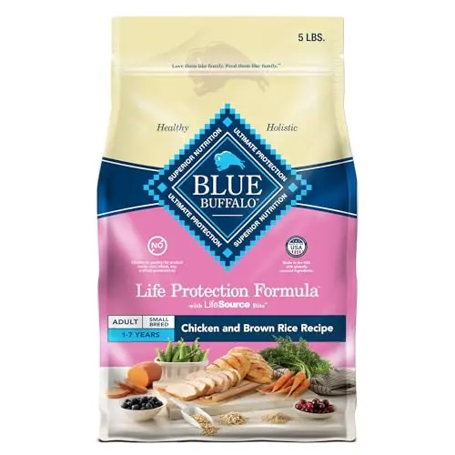 Blue Buffalo Small Breed dog food with LifeSource bits