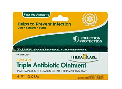 Thera Care triple antibiotic ointment for minor cat wounds