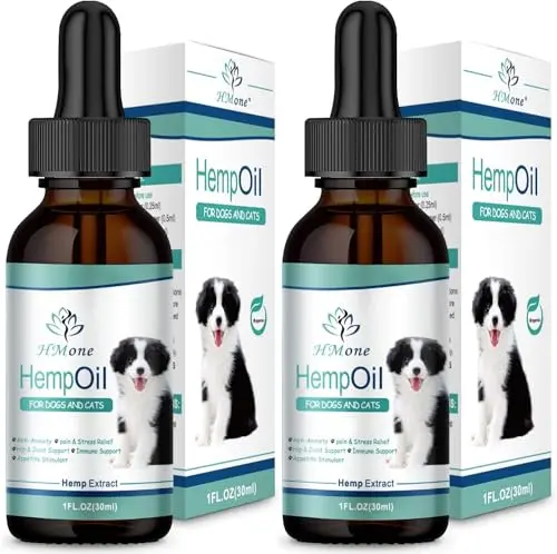 HMone maximum potency hemp oil for dogs stress and pain relief