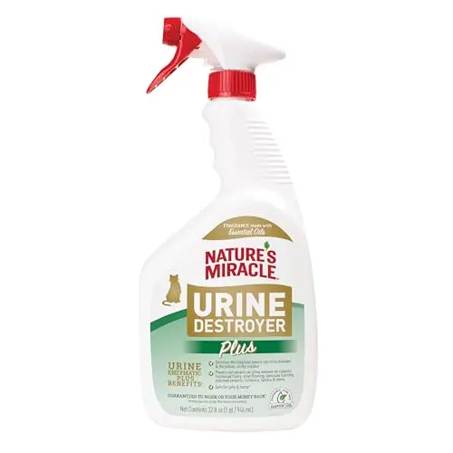 Nature's Miracle urine destroyer plus spray for cat urine