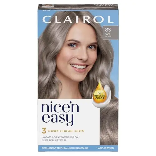 Clairol Nice'n Easy Soft Silver hair color