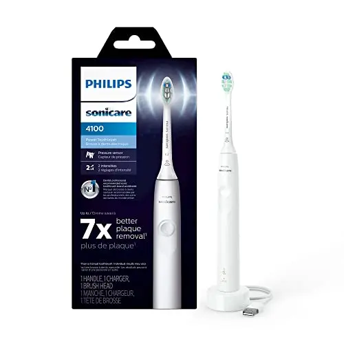 Philips Sonicare 4100 electric toothbrush with pressure sensor