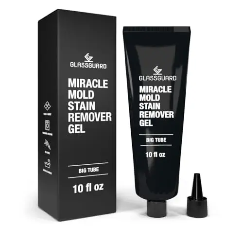 Glassguard Miracle Mold Stain Cleaner Gel tube