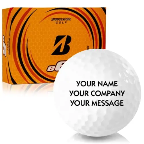 Bridgestone e6 personalized golf ball