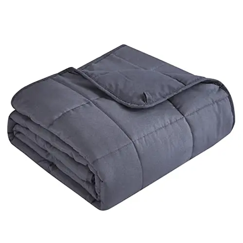 Topcee weighted blanket with precise glass bead positioning