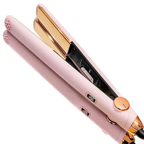 TYMO Flat Iron Hair Straightener and Curler 2-in-1