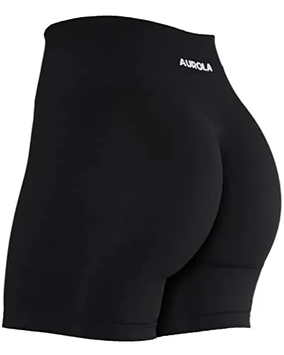 AUROLA women's seamless scrunch workout shorts
