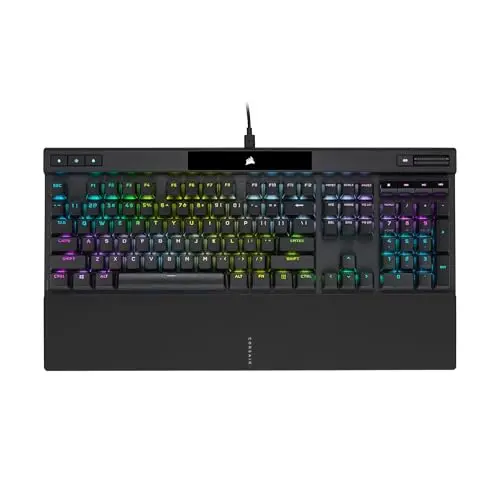 Corsair K70 RGB PRO mechanical gaming keyboard with RGB lighting