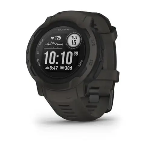 Garmin Instinct 2 rugged watch in outdoor setting
