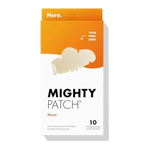 Mighty Patch hydrocolloid nose patches for blackhead and pore treatment