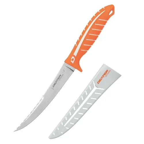 Dexter Outdoors Dextreme dual edge fillet knife with sheath