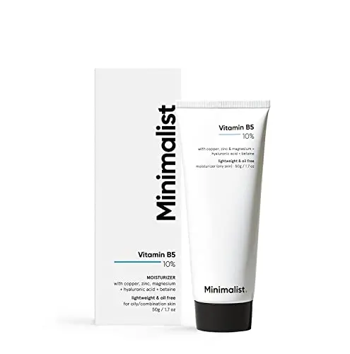 Minimalist 10% Vitamin B5 Face Moisturizer tube