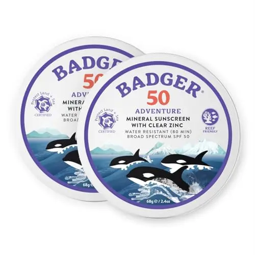 Badger Biodegradable Sunscreen tin